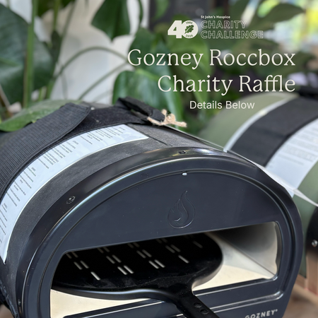 Gozney Pizza Oven Raffle for St John's Hospice