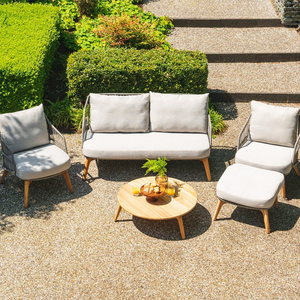4 Seasons Outdoor Ancora Lounge Set With Footstool