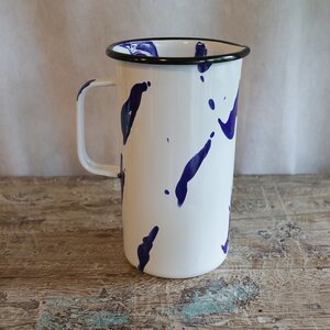 A Little Color Blue Pitcher