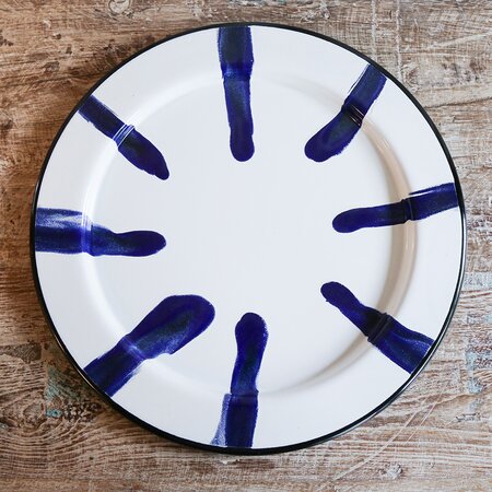 A Little Color Blue Underplate