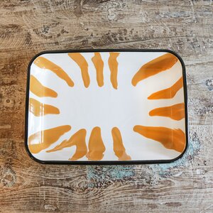 A Little Color Yellow Serving Tray