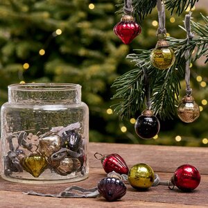 Adisa Nkuku Bauble Jar - Mixed Colours - Pack of 16