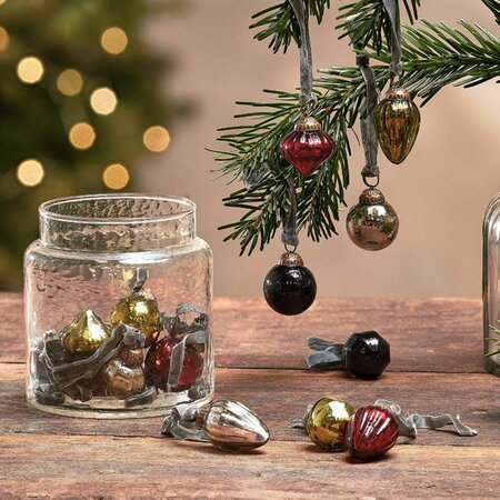 Adisa Nkuku Bauble Jar - Mixed Colours - Pack of 16