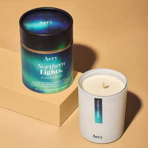 Aery Living Christmas Collection Northern Lights Scented Candle