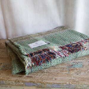 All Wool Sage Picnic Rug