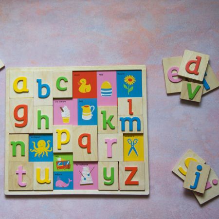 Alphabet Pictures Wooden Puzzle - image 1