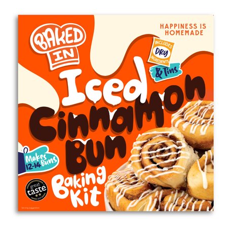 Baked In Iced Cinnamon Bun Kit