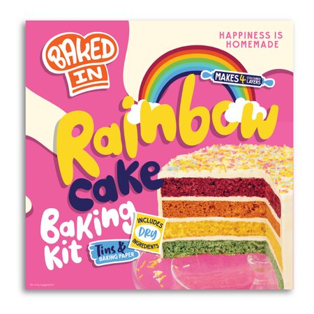 Bakedin Rainbow Cake Kit