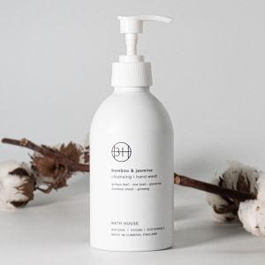 Bath House Bamboo & Jasmine Hand Wash 300ml - Beetham Nurseries