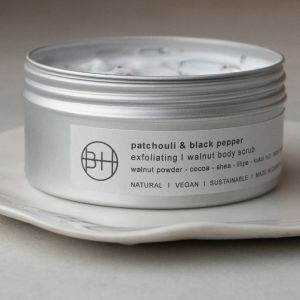 Bath House Patchouli & Black Pepper Body Scrub 200ml