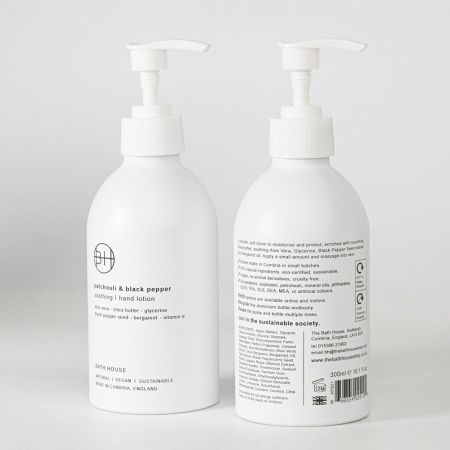 Bath House Patchouli & Black Pepper Hand Lotion 300ml