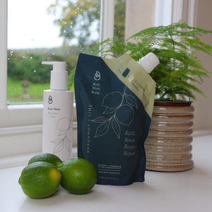Beetham Nurseries Bergamot & Lime Body Wash Refill Pouch 500ml
