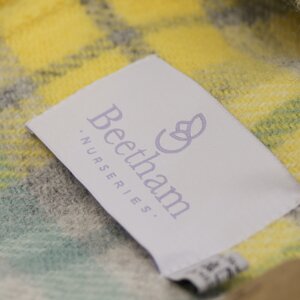 Beetham Nurseries Cottage Ocean Check Throw