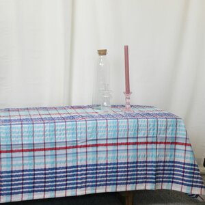 Biscay Seersucker Tablecloth 50x70"