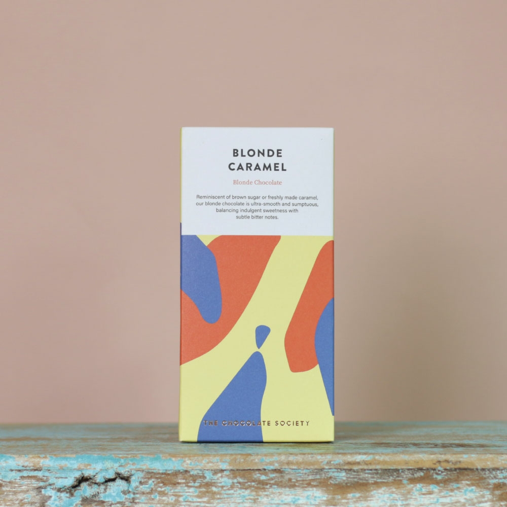 Blonde Caramel Chocolate Bar by The Chocolate Society 80g Beetham