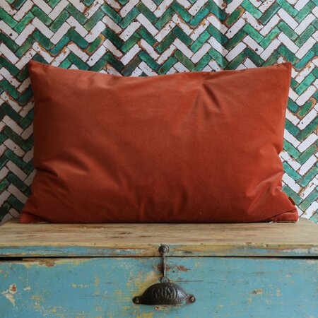 Brick Feather Filled Cushion 40x60cm