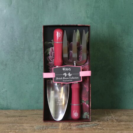 British Bloom Trowel & Fork Set