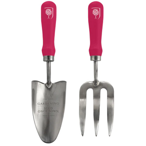 British Bloom Trowel & Fork Set