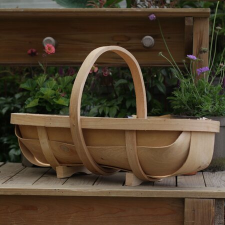 Burgon & Ball Large Traditional Wooden Trug