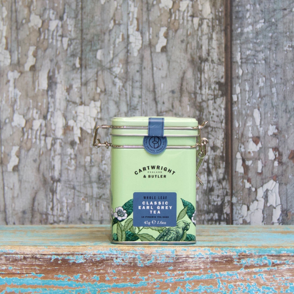 Cartwright & Butler Earl Grey Tea Tin - Beetham Nurseries