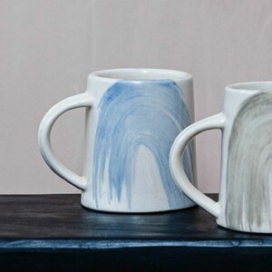 Chai Brush Stroke Ink Mug