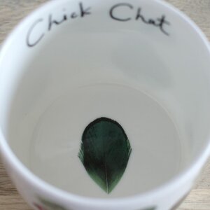 Chick Chat Bird Mug by Anna Wright