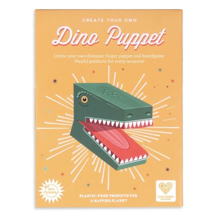 Create Your Own Dino Finger Puppet