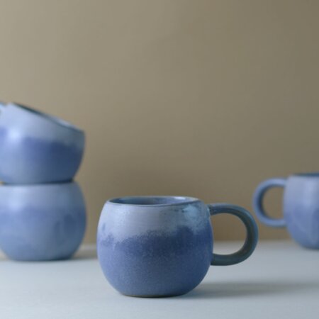 Elia Blue Stoneware Mug