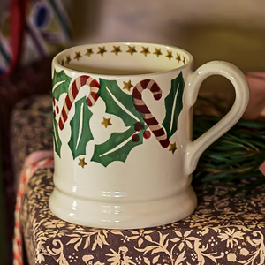 Emma Bridgewater Candy Canes 1/2 Pint Mug