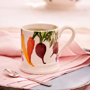 Emma Bridgewater Carrots & Beets 1/2 Pint Mug