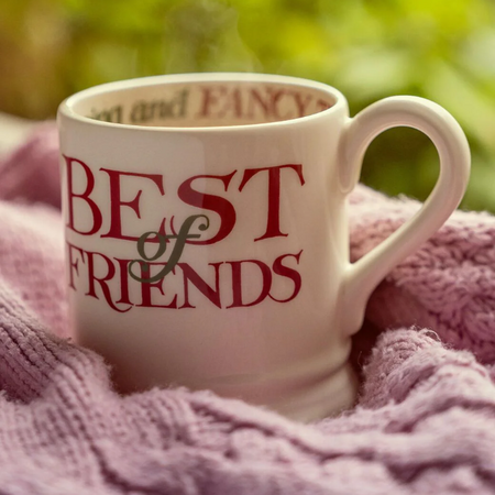 Emma Bridgewater Christmas Toast Best Of Friends 1/2 Pint Mug