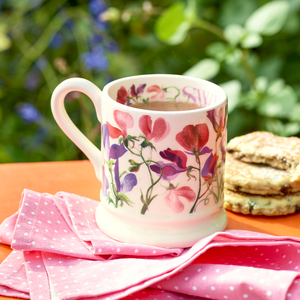 Emma Bridgewater Flowers Sweet Pea Multi 1/2 Pint Mug