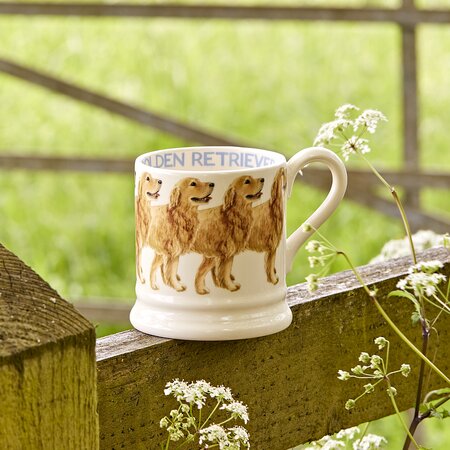 Emma Bridgewater Golden Retriever 1/2 Pint Mug