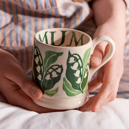 Emma Bridgewater Lily Of The Valley Mum 1/2 Pint Mug
