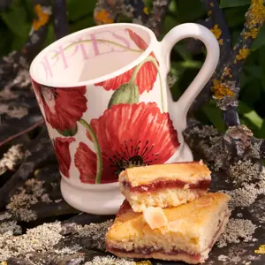 Red Poppy 1/2 Pint Mug
