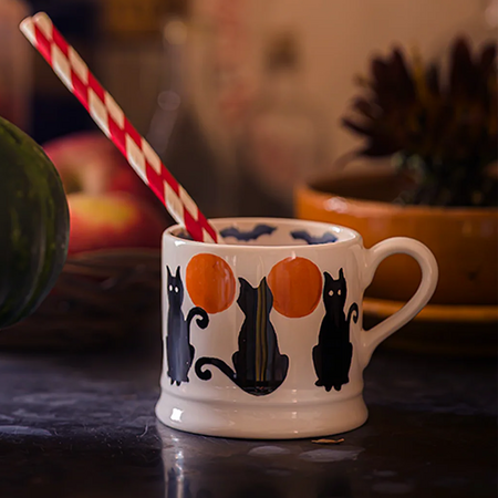 Emma Bridgewater The Wise Witches Black Cats Small Mug