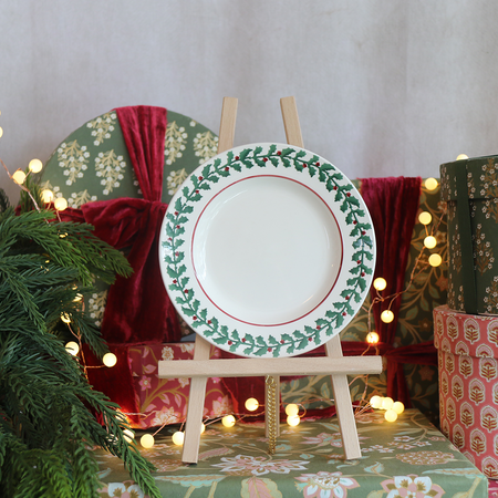 Emma Bridgewater Tiny Holly Small Side Plate 6.5 Inch