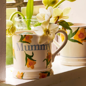 Emma Bridgewater Windblown Daffodils Mummy 1/2 Pint Mug
