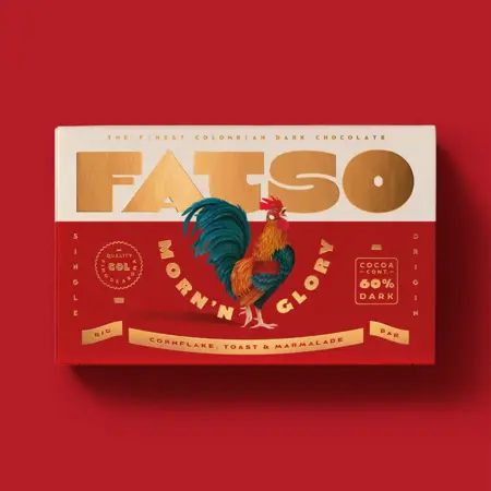 Fatso Morn'n Glory Chocolate Bar Cornflake Toast & Marmalade