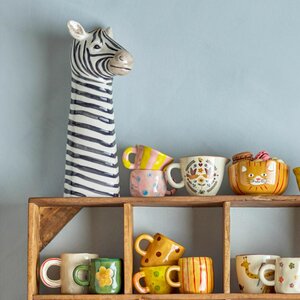 Feodor Zebra Deco Vase