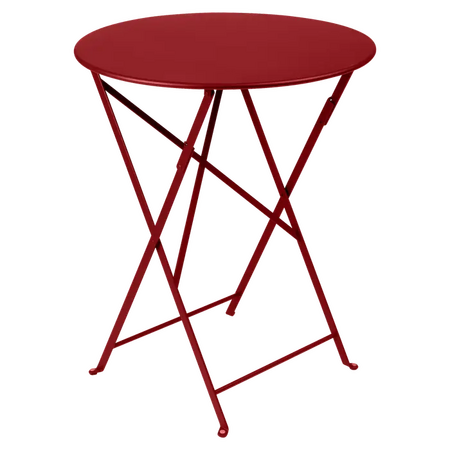 Fermob Bistro Folding Table in Chilli