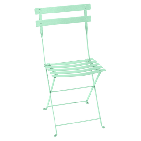 Fermob Bistro metal folding chair in Opaline Green