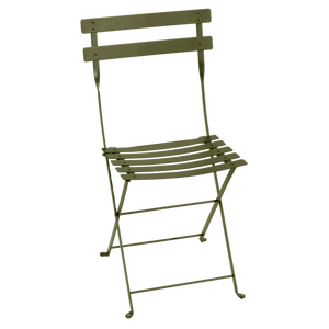 Fermob Bistro metal folding chair in Pesto