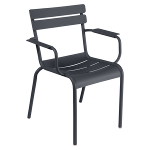 Fermob Luxemburg Armchair Anthracite
