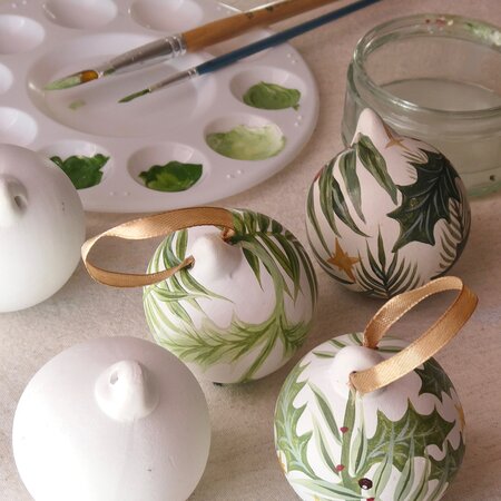 Festive Bauble Painting Workshop - Thursday 5th November 2026