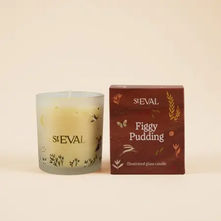 Figgy Pudding St. Eval Wonderland Glass Candle