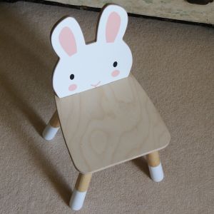 Forest Rabbit Wooden Chair