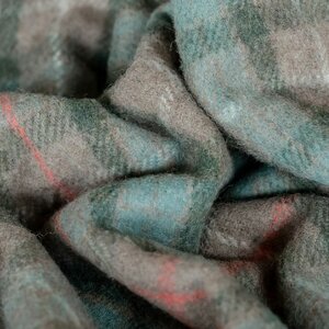 Fraser Hunting Weathered Tartan Recycled Wool Picnic Blanket by Tartan Blanket Co.