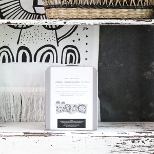Friendly Faces in the Wild: Baby's First Soft Book by Wee Gallery