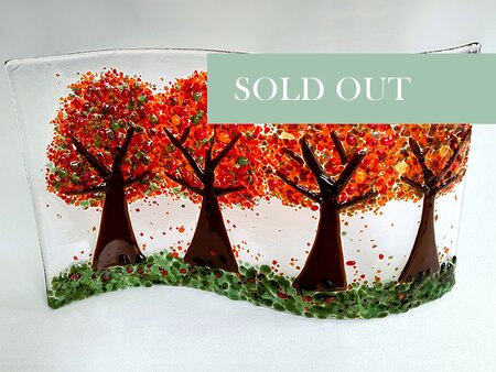 Fused Glass Autumnal Tree Scene Workshop - Friday 4th September 2026